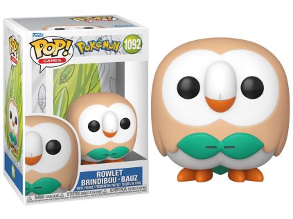 Funko POP! 1092 Games: Pokémon - Rowlet