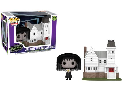 Funko POP! 47 Town: Beetlejuice - Lydia Deetz With Maitland House
