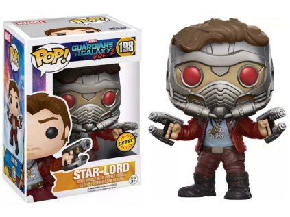 Funko POP! 198 Marvel Guardians Of The Galaxy Vol. 2 - Star Lord Limited Chase Edition
