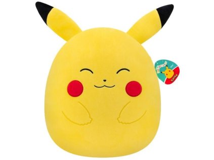 Plyšák Pokémon Squishmallows - Happy Pikachu 35 cm