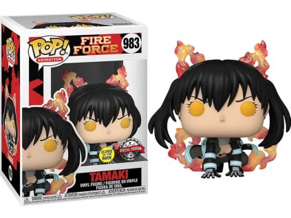 Funko POP! 983 Animation: Fire Force - Tamaki GITD Special Edition