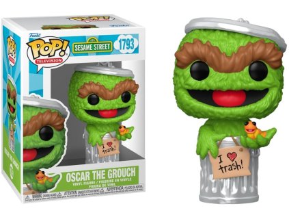 Funko POP! 1793 TV: 123 Sesame Street - Oscar The Grouch