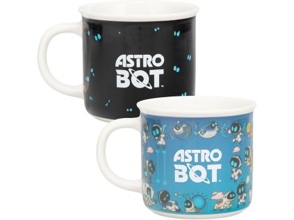 Hrnek Astro Bot - Logo, měnící se