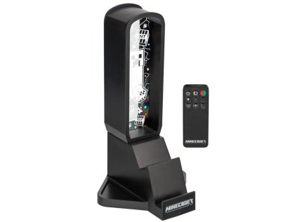 Stojan na sluchátka s lampičkou a dálkovým ovládáním Minecraft