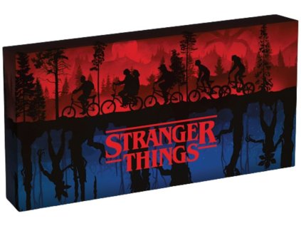 Svítící obraz Stranger Things