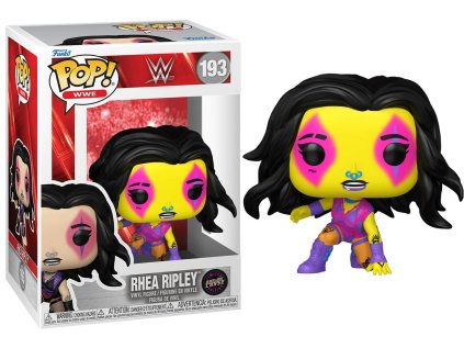 Funko POP! 193 WWE: WWE - Rhea Ripley Limited BLKLT Chase Edition
