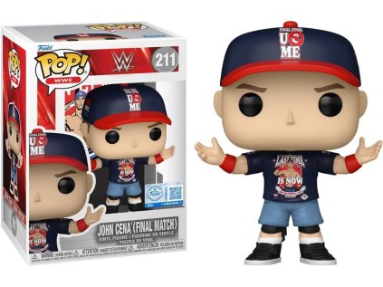 Funko POP! 211 WWE: WWE - John Cena (Final Match) Special Edition