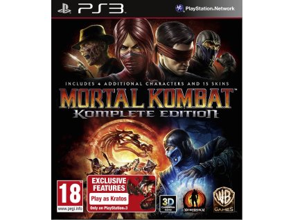 PS3 Mortal Kombat 9 - Komplete Edition