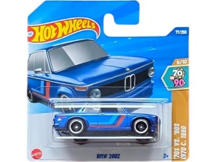 Hot Wheels - BMW 2002 modré