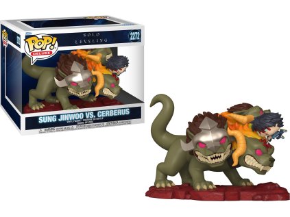 Funko POP! 2272 Deluxe: Solo Leveling - Sung Jinwoo Vs. Cerberus