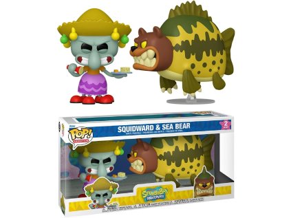 Funko POP! 2-Pack Animation: Spongebob Squarepants - Squidward & Sea Bear