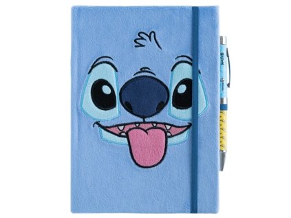 Plyšový zápisník a projekční pero Disney Lilo & Stitch - Stitch
