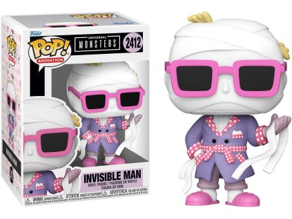 Funko POP! 2412 Animation: Universal Monsters - Invisible Man