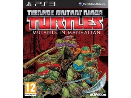 PS3 Teenage Mutant Ninja Turtles: Mutants in Manhattan