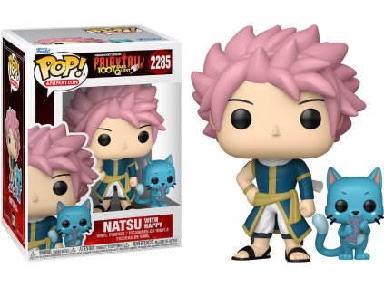 Funko POP! 2285 Animation: Fairy Tail 100 Years Quest - Natsu With Happy