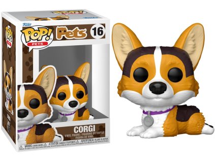 Funko POP! 16 Pets: Pets - Corgi
