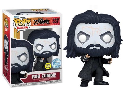Funko POP! 337 Rocks: Rob Zombie - Rob Zombie GITD Special Edition