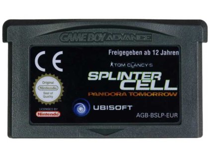 Nintendo GBA Tom Clancy's Splinter Cell: Pandora Tomorrow