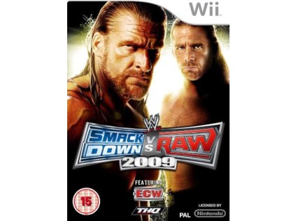 Wii WWE SmackDown vs Raw 2009