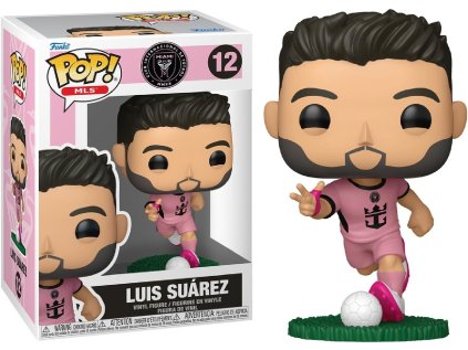 Funko POP! 12 MLS: Inter Miami - Luis Suárez