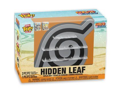 Funko Bitty POP! Display: Naruto Shippuden - Hidden Leaf