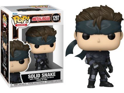Funko POP! 1297 Games: Metal Gear Solid - Solid Snake