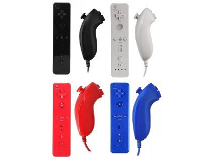 Wii Remote ovladač + Nunchuk Pack