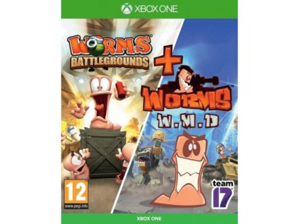 Xbox One Worms Battlegrounds & Worms W.M.D Double Pack