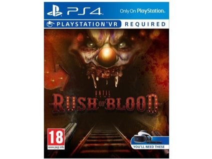 PS4 Until Dawn Rush of Blood VR