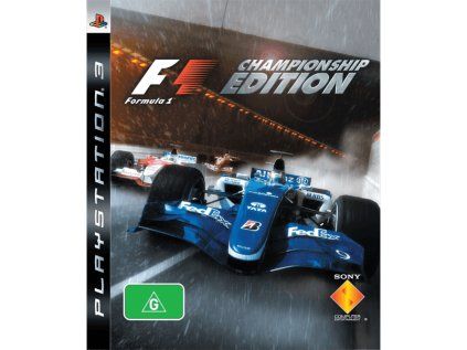 PS3 Formula One Championship Edition