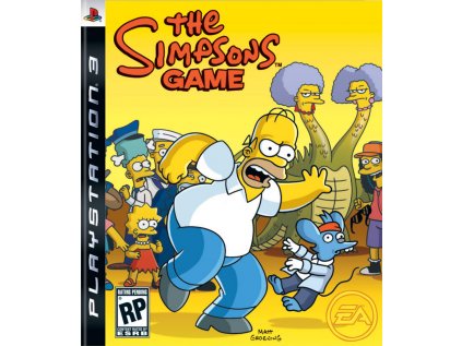 PS3 The Simpsons Game