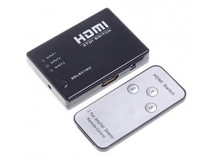 HDMI Switch 3-1 s ovladačem