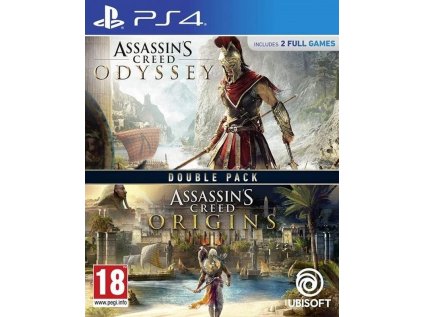PS4 Assassins Creed: Odyssey + Origins Double Pack CZ