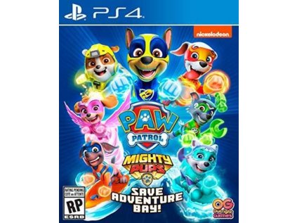 PS4 Paw Patrol Mighty Pups Save Adventure Bay