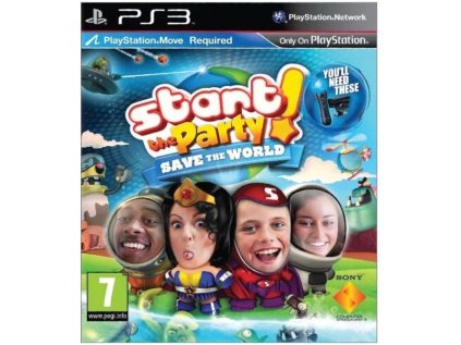 PS3 Start the Party! Save the World (Move)