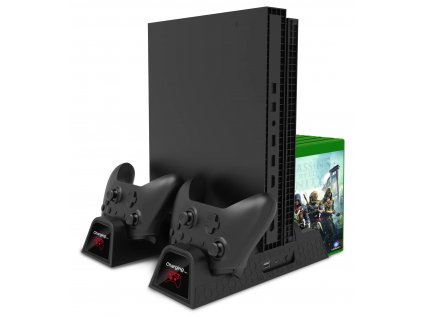 Xbox One / S / X Vertikální nabíjecí stojan s aktivním chlazením