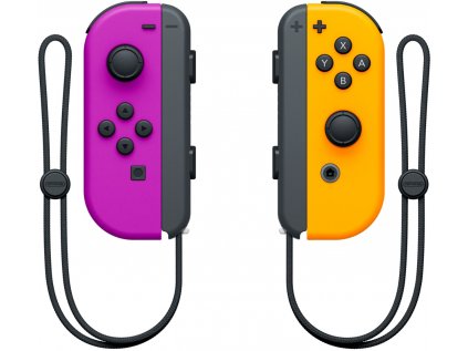 Nintendo Switch Joy-Con Pair Neon Purple & Orange