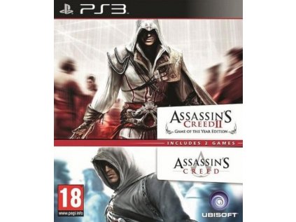 PS3 Assassin's Creed 1 & Assassin's Creed 2 Double Pack