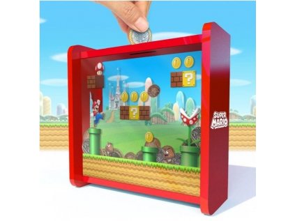 Pokladnička Super Mario Arcade