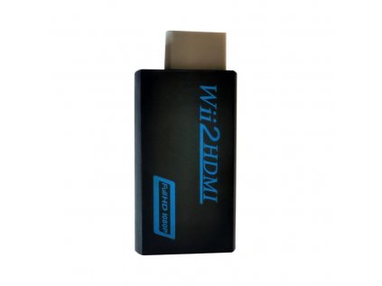 Wii 2 HDMI Converter Black