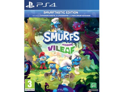 PS4 The Smurfs Mission Vileaf Smurftastic Edition CZ