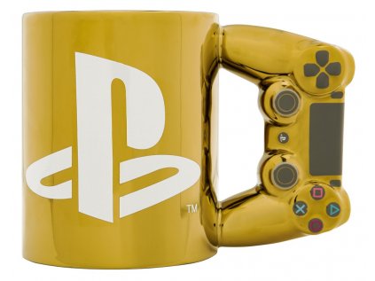 Hrnek PlayStation Dualshock PS4 Controller Gold