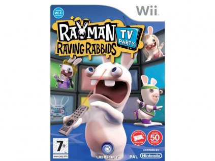 Wii Rayman Raving Rabbids TV Party