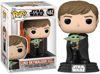 Funko POP! 482 Star Wars: The Mandalorian Luke Skywalker with Grogu