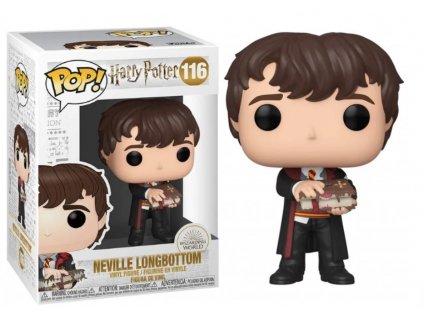 Funko POP! 116 Harry Potter - Neville with Monster Book