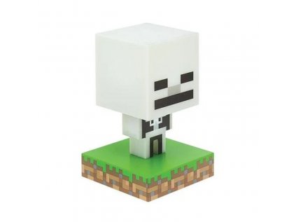 Lampička Minecraft Skeleton Icon Light