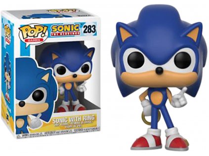 Funko POP! 283 Games: Sonic the Hedgehog - Sonic with Ring