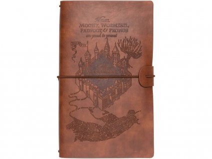 Zápisník Harry Potter - The Marauders Map