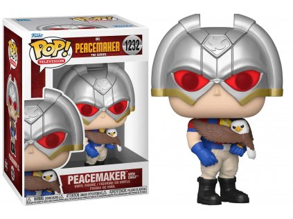 Funko POP! 1232 TV: Peacemaker - Peacemaker with Eagly