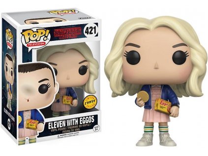 Funko POP! 421 TV: Stranger Things - Eleven with Eggos Limited Chase Edition
